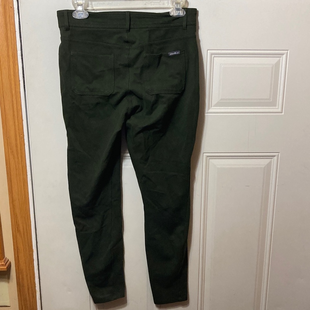 Eddie Dark Green Stretch Pants‎ M